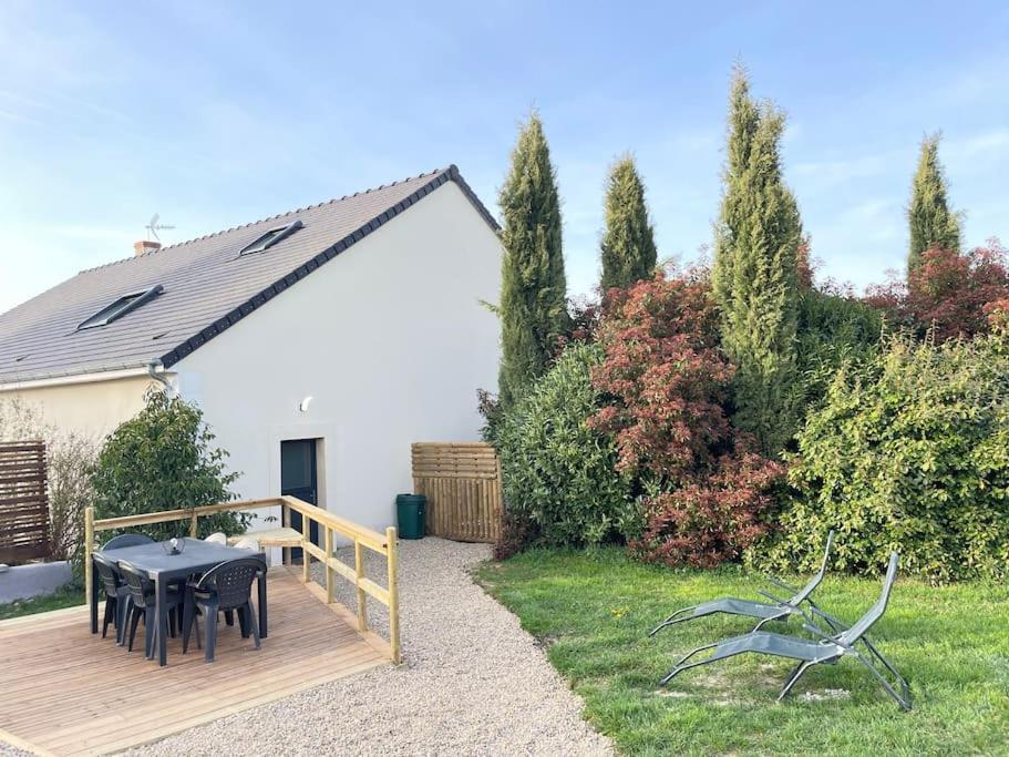 Gite Neuf Avec Jardin, Foret Et Etang Argenton Sur Creuse Luaran gambar