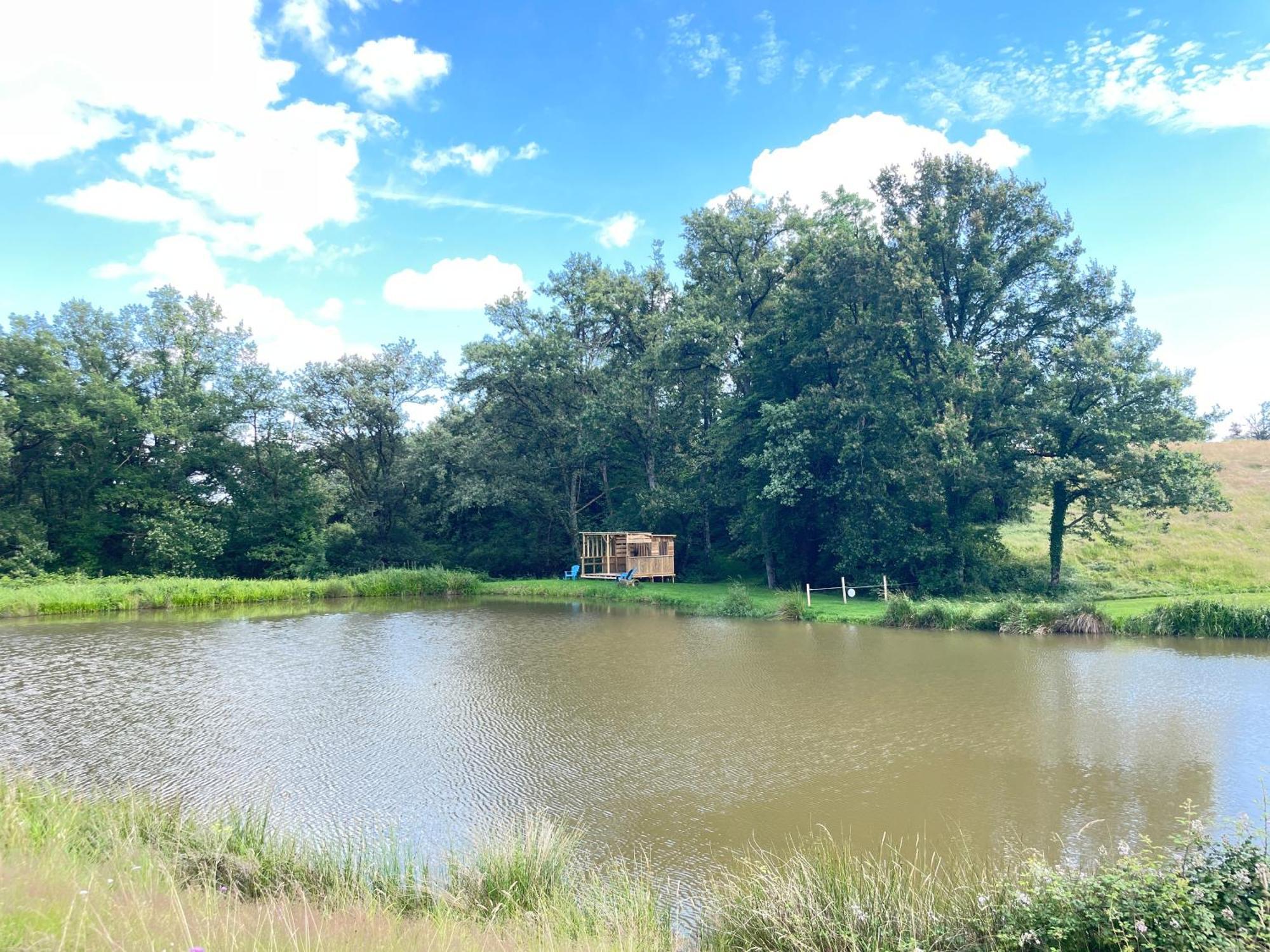 Gite Neuf Avec Jardin, Foret Et Etang Argenton Sur Creuse Luaran gambar